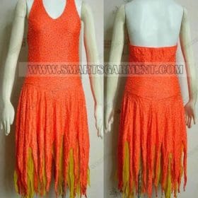 cheap latin dancing clothes,personalized latin competition dance clothes:LD-SG11