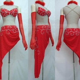 custom made latin competition dance clothes,customized latin dance wear:LD-SG117