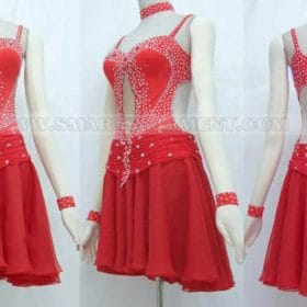 quality latin dancing clothes,latin competition dance outfits for kids:LD-SG1177