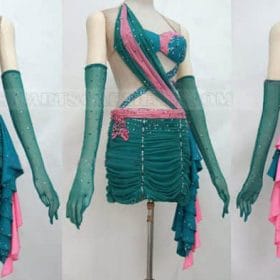 latin dancing apparels outlet,latin competition dance apparels:LD-SG1178