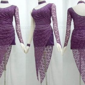 quality latin dancing apparels,personalized latin competition dance costumes:LD-
