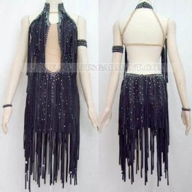 tailor made latin competition dance apparels,tailor made latin dance garment:LD-