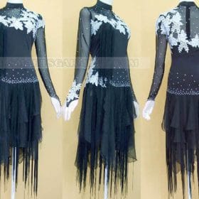 personalized latin dancing clothes,plus size latin dancing performance wear:LD-S