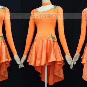 big size latin dancing clothes,cheap latin competition dance garment:LD-SG1245