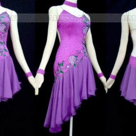 discount latin dancing clothes,hot sale latin competition dance clothing:LD-SG12