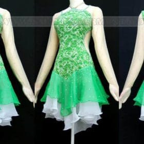 brand new latin competition dance apparels,customized latin dance outfits:LD-SG1