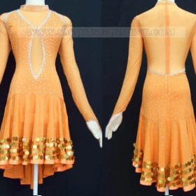 brand new latin dancing clothes,quality latin competition dance attire:LD-SG1261