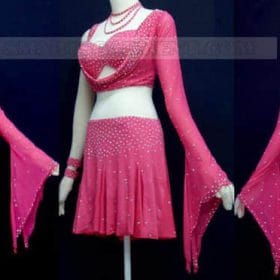 quality latin dancing clothes,big size latin dancing performance wear:LD-SG1269