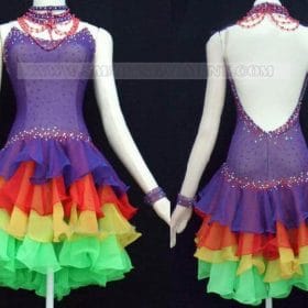 plus size latin dancing apparels,latin competition dance apparels for competitio