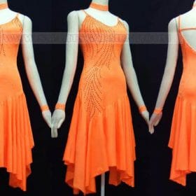 custom made latin competition dance apparels,tailor made latin dance wear:LD-SG1