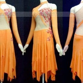 plus size latin dancing clothes,selling latin competition dance costumes:LD-SG12