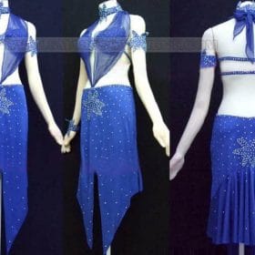 latin dancing apparels shop,latin competition dance garment:LD-SG1294