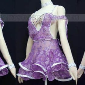 cheap latin dancing apparels,latin competition dance garment for competition:LD-