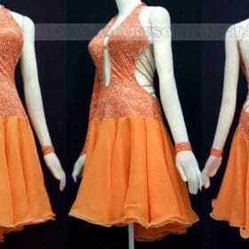 hot sale latin competition dance clothes,personalized latin dance outfits:LD-SG1