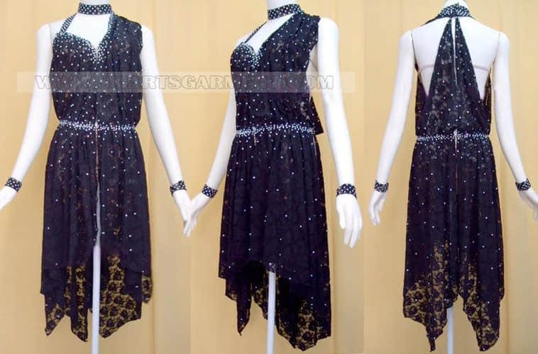 custom made latin dancing apparels,latin competition dance attire for kids:LD-SG