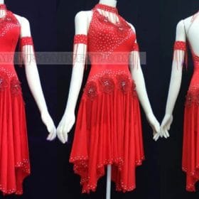 custom made latin competition dance apparels,tailor made latin dance outfits:LD-