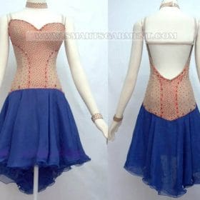 personalized latin dancing apparels,big size latin competition dance costumes:LD