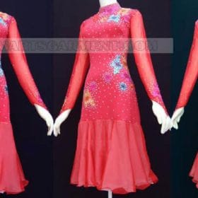 latin dancing apparels store,latin competition dance attire shop:LD-SG1344
