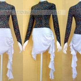 quality latin dancing clothes,brand new latin competition dance outfits:LD-SG134