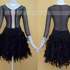 plus size latin dancing apparels,customized latin competition dance apparels:LD-