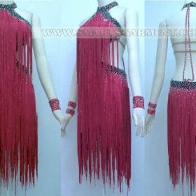 sexy latin dancing clothes,custom made latin competition dance outfits:LD-SG1383