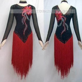 quality latin competition dance clothes,plus size latin dance outfits:LD-SG1384