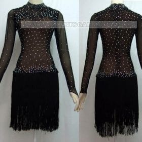 latin dancing clothes store,tailor made latin competition dance outfits:LD-SG138