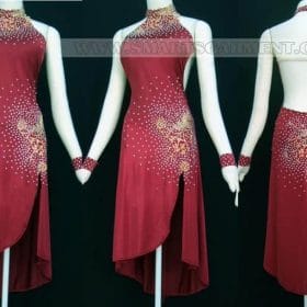 sexy latin competition dance apparels,customized latin dance garment:LD-SG1391