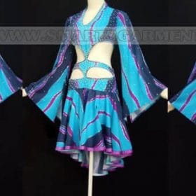 custom made latin dancing clothes,tailor made latin competition dance wear:LD-SG