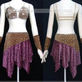 Inexpensive latin dancing clothes,plus size latin competition dance outfits:LD-S