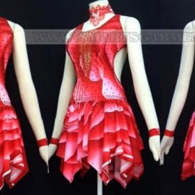 latin dancing apparels for kids,discount latin competition dance wear:LD-SG1416