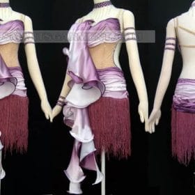 tailor made latin dancing clothes,hot sale latin competition dance attire:LD-SG1