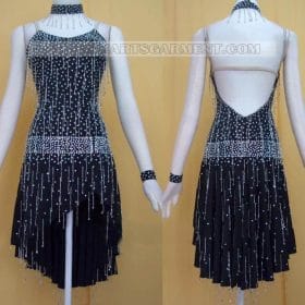 quality latin competition dance clothes,big size latin dance clothing:LD-SG1421