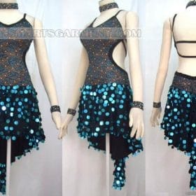 personalized latin competition dance clothes,hot sale latin dance clothes:LD-SG1
