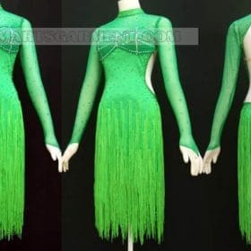 Inexpensive latin dancing apparels,latin competition dance wear for competition: