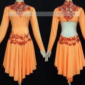 latin dancing apparels for competition,customized latin dancing performance wear