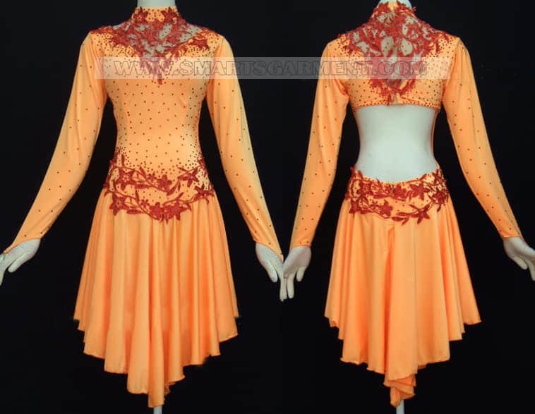 latin dancing apparels for competition,customized latin dancing performance wear