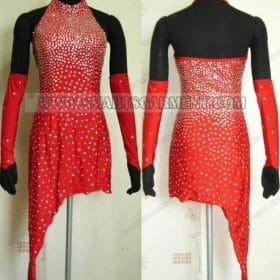 latin dancing clothes for competition,sexy latin competition dance wear:LD-SG145