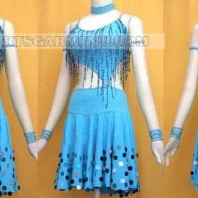latin dancing apparels store,latin competition dance apparels for sale:LD-SG1454