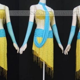 hot sale latin dancing clothes,tailor made latin competition dance wear:LD-SG146