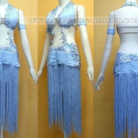 latin competition dance clothes outlet,latin dance apparels for children:LD-SG14