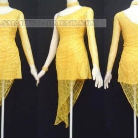 big size latin competition dance apparels,plus size latin dance outfits:LD-SG147