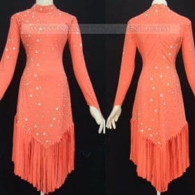 quality latin dancing apparels,personalized latin competition dance clothes:LD-S