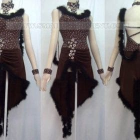 tailor made latin competition dance apparels,cheap latin dancing gowns:LD-SG1500