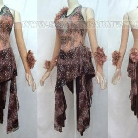 tailor made latin dancing apparels,personalized latin competition dance clothing