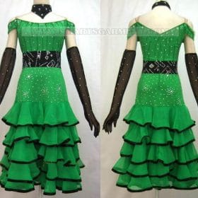 custom made latin dancing apparels,quality latin competition dance attire:LD-SG1