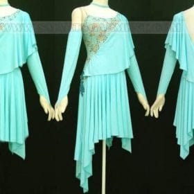 quality latin dancing clothes,selling latin competition dance garment:LD-SG1509
