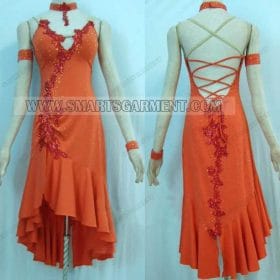 latin competition dance apparels outlet,hot sale latin dance costumes:LD-SG153