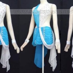 personalized latin dancing clothes,big size latin competition dance apparels:LD-