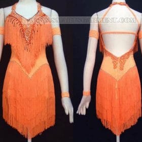 latin dancing apparels for children,latin competition dance wear for kids:LD-SG1